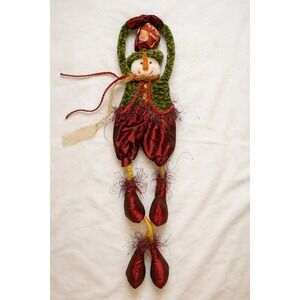 Creative Co-Op‎ Snowman Door Hanger Christmas Holiday Hanging Decoration